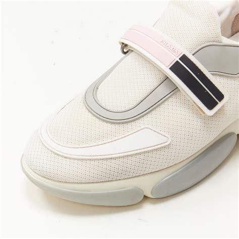 prada cloudbust white pink|More.